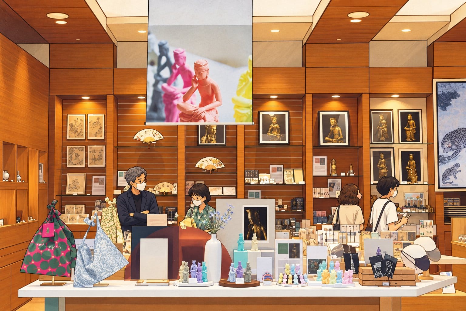 National Museum of Korea merchandise shop