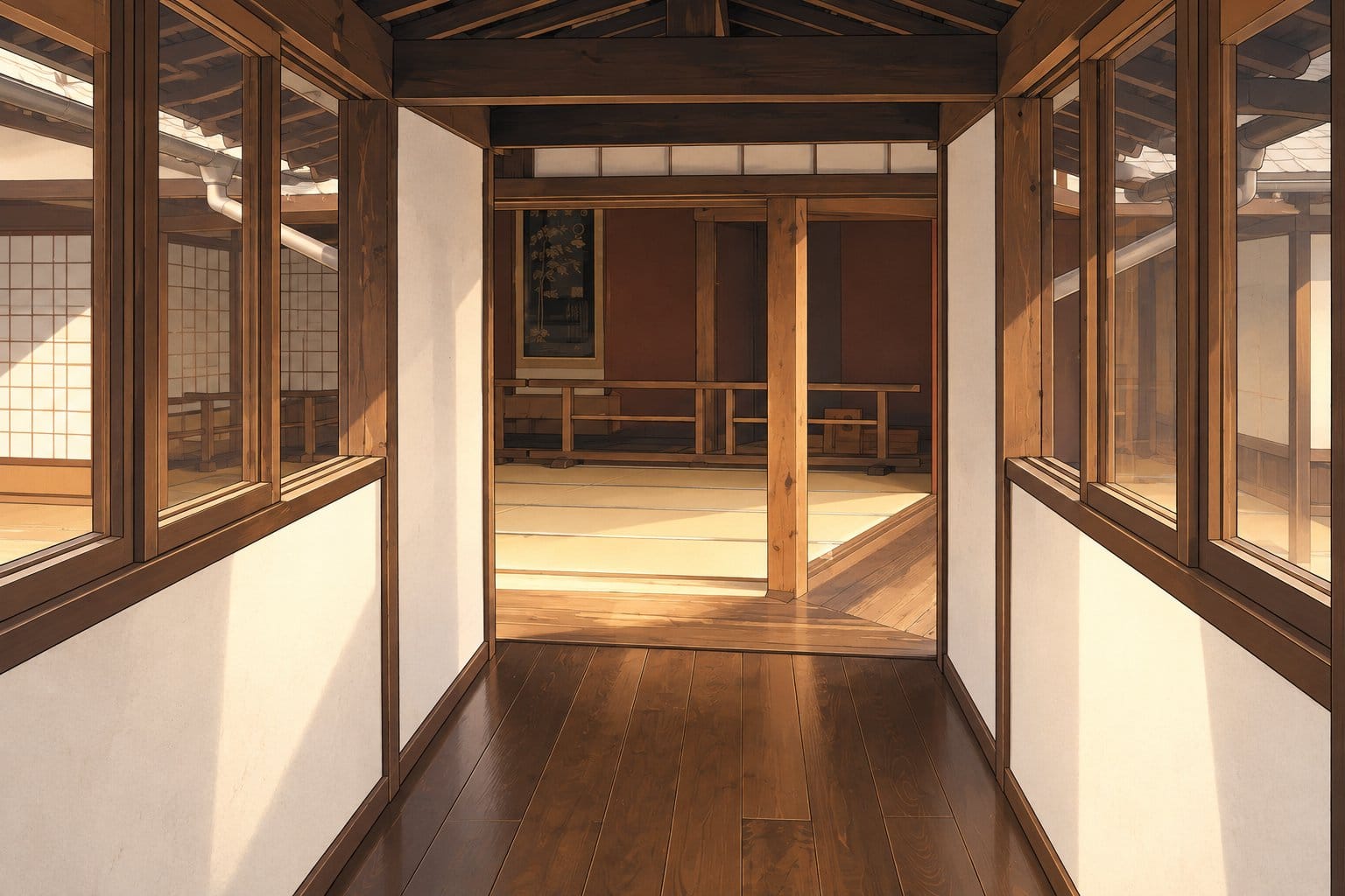 1930s Japanese Government-General office interior