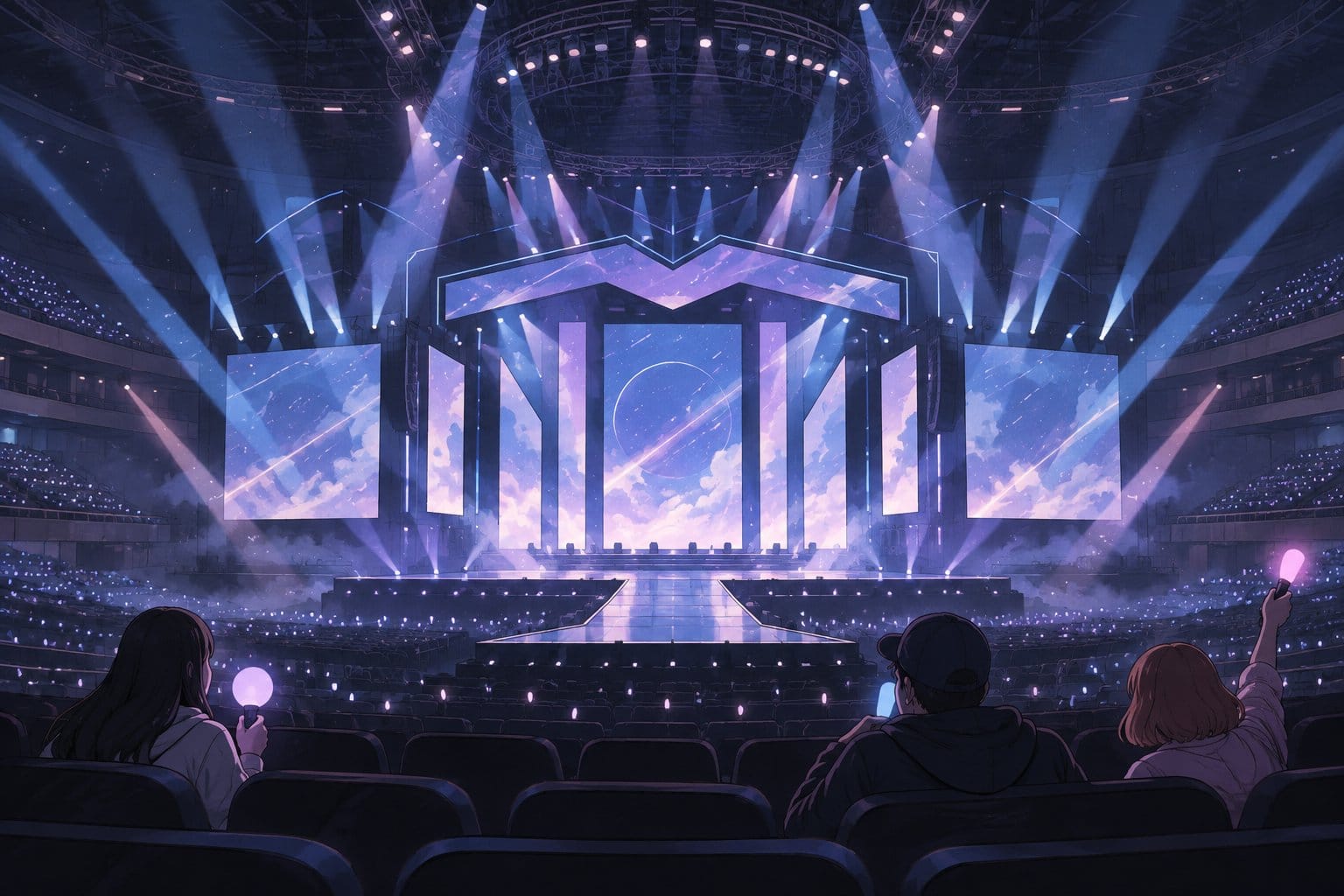 EVNNE global tour concert