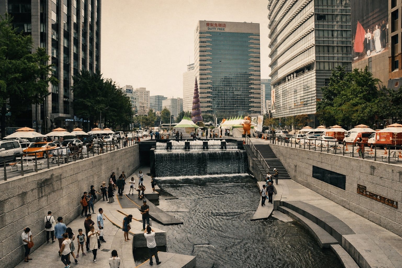 Cheonggyecheon Stream (청계천)