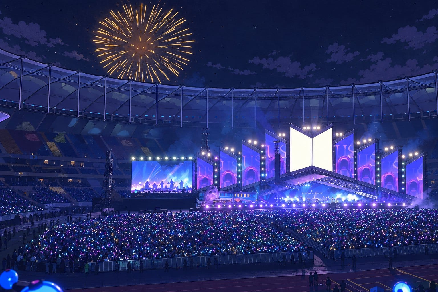 Busan Asiad Main Stadium BTS concert
