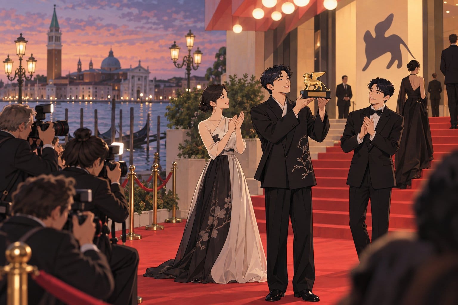 Venice Film Festival red carpet ceremony