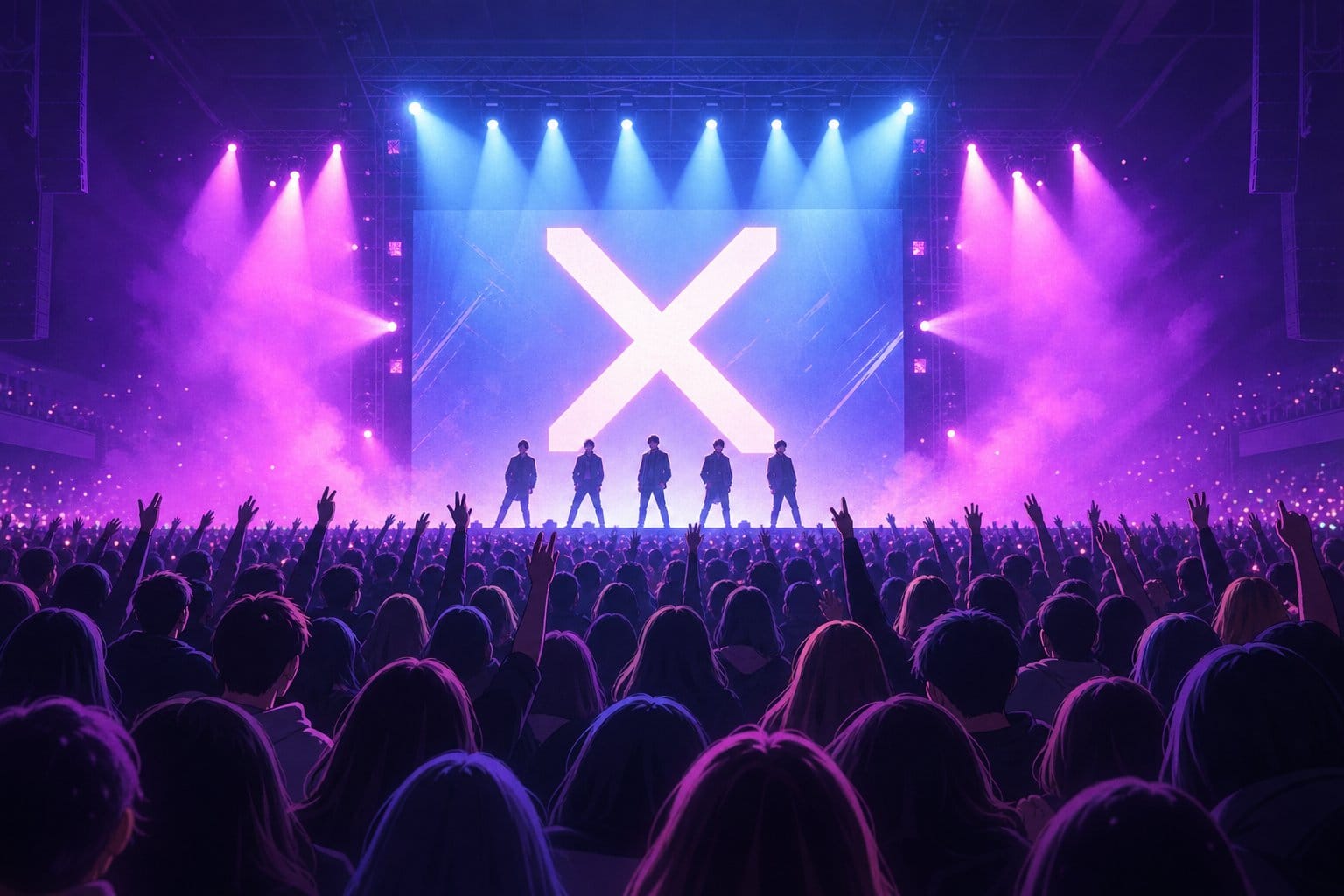 [THE X : NEXUS] World Tour concert stage