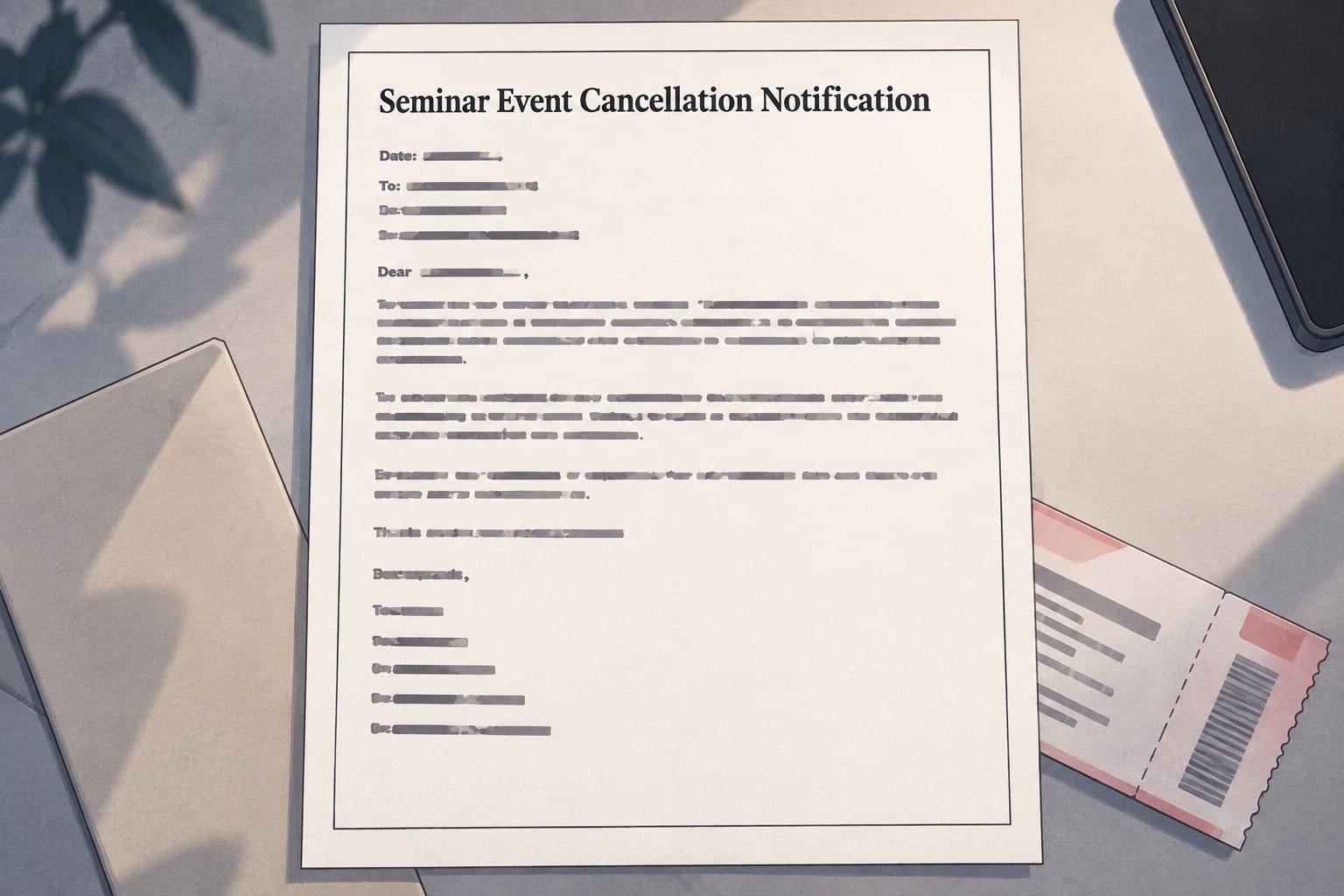 TONZ Entertainment cancellation notice