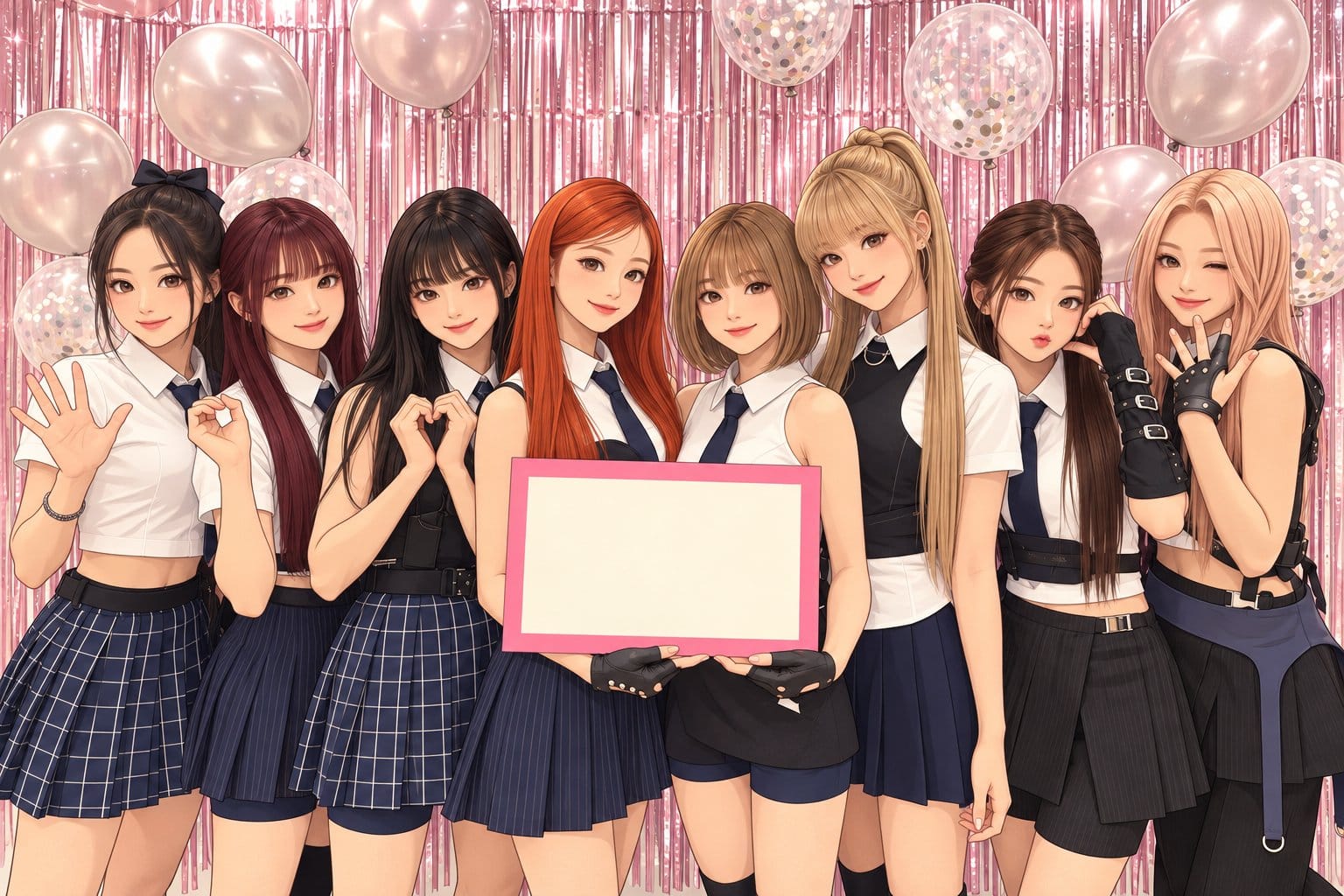 UNIS eight-member group