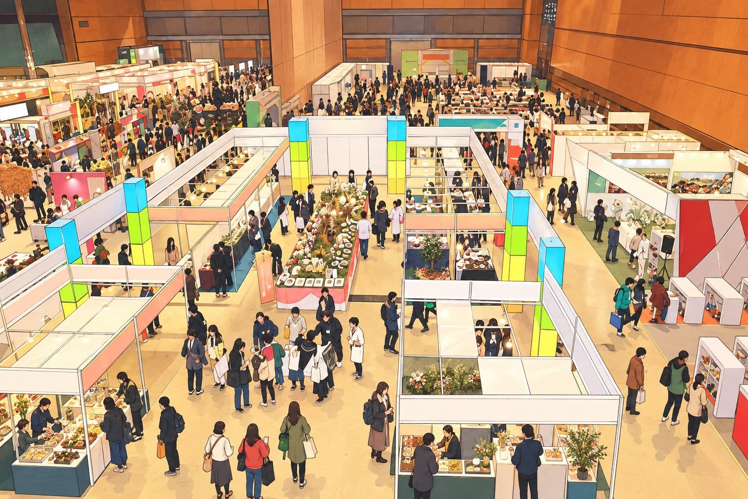 Seoul Gourmet Week food pavilion at DDP