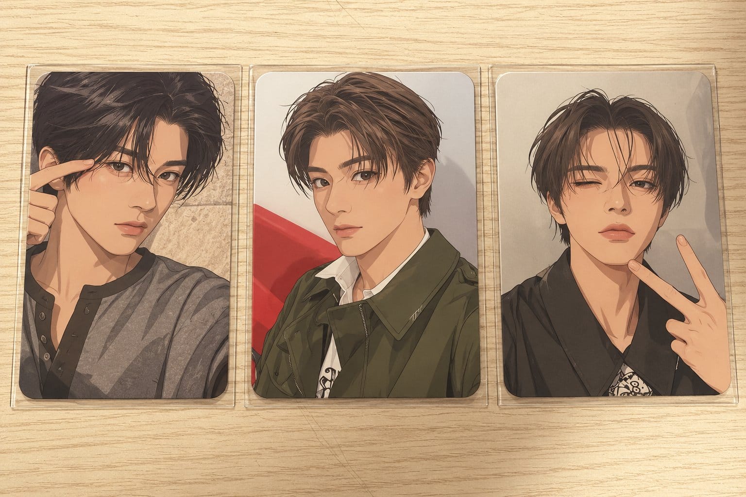AM8IC photocard set of 5 types
