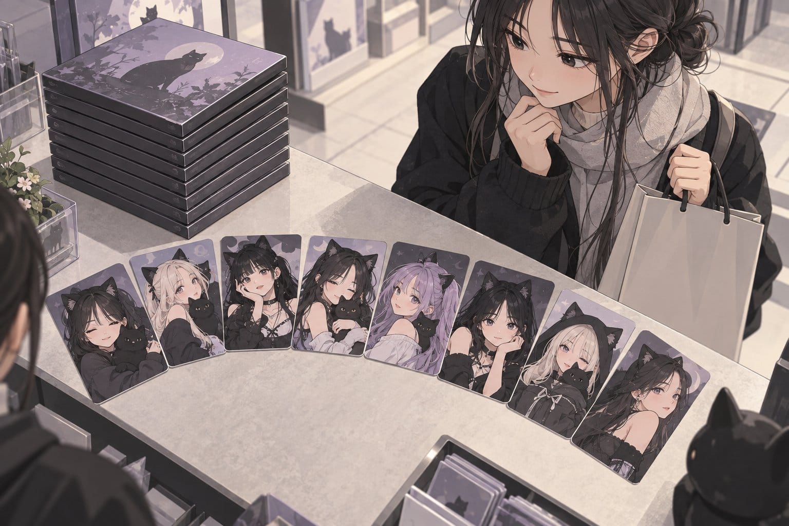 ARTMS Black Cat photocards