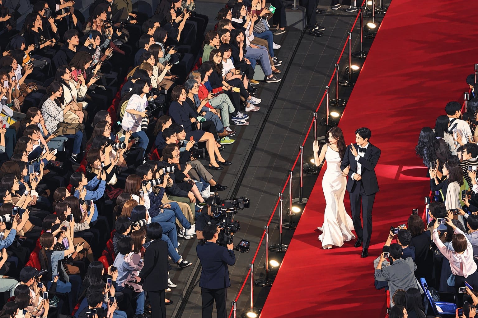 BIFF opening ceremony red carpet