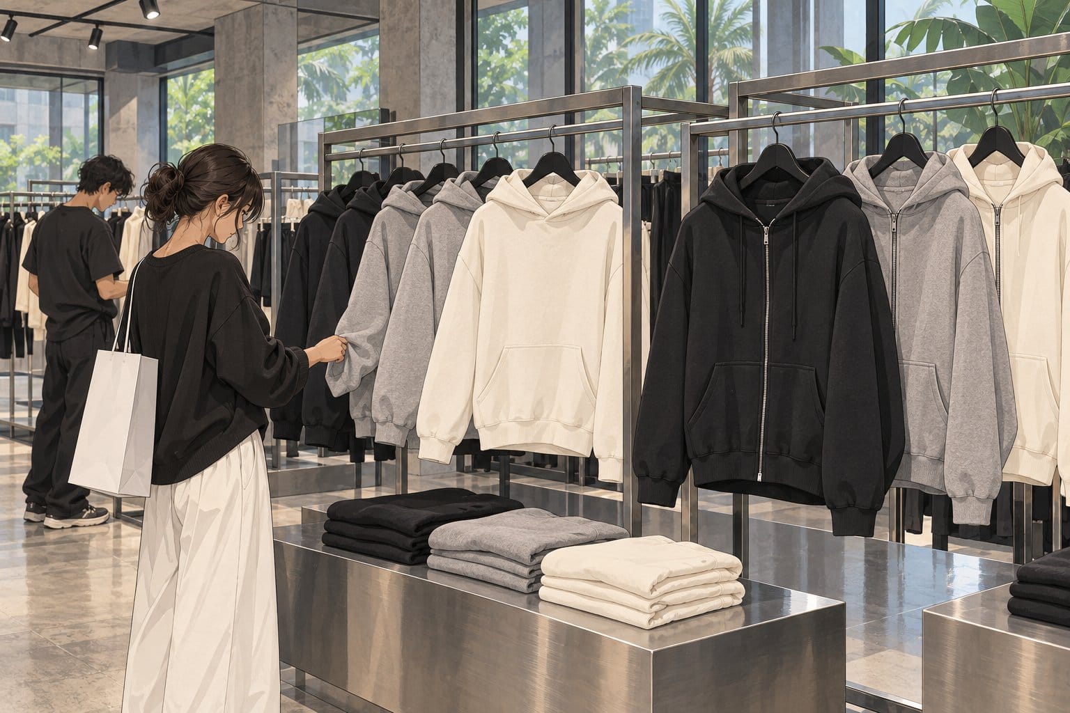 BIGBANG x Dover Street Market 'XX : COSMOS' hoodies and zip-ups