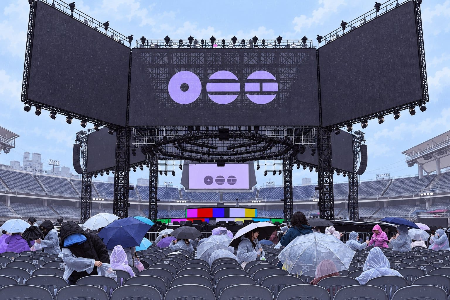 BTS Arirang World Tour stage