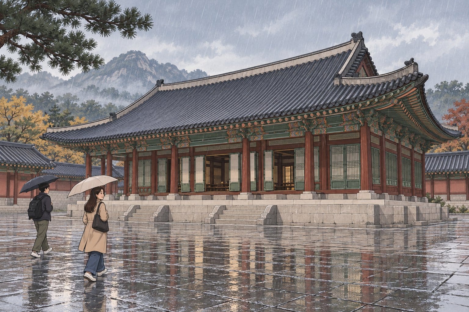 Heungbokjeon hall (흥복전), Gyeongbokgung Palace