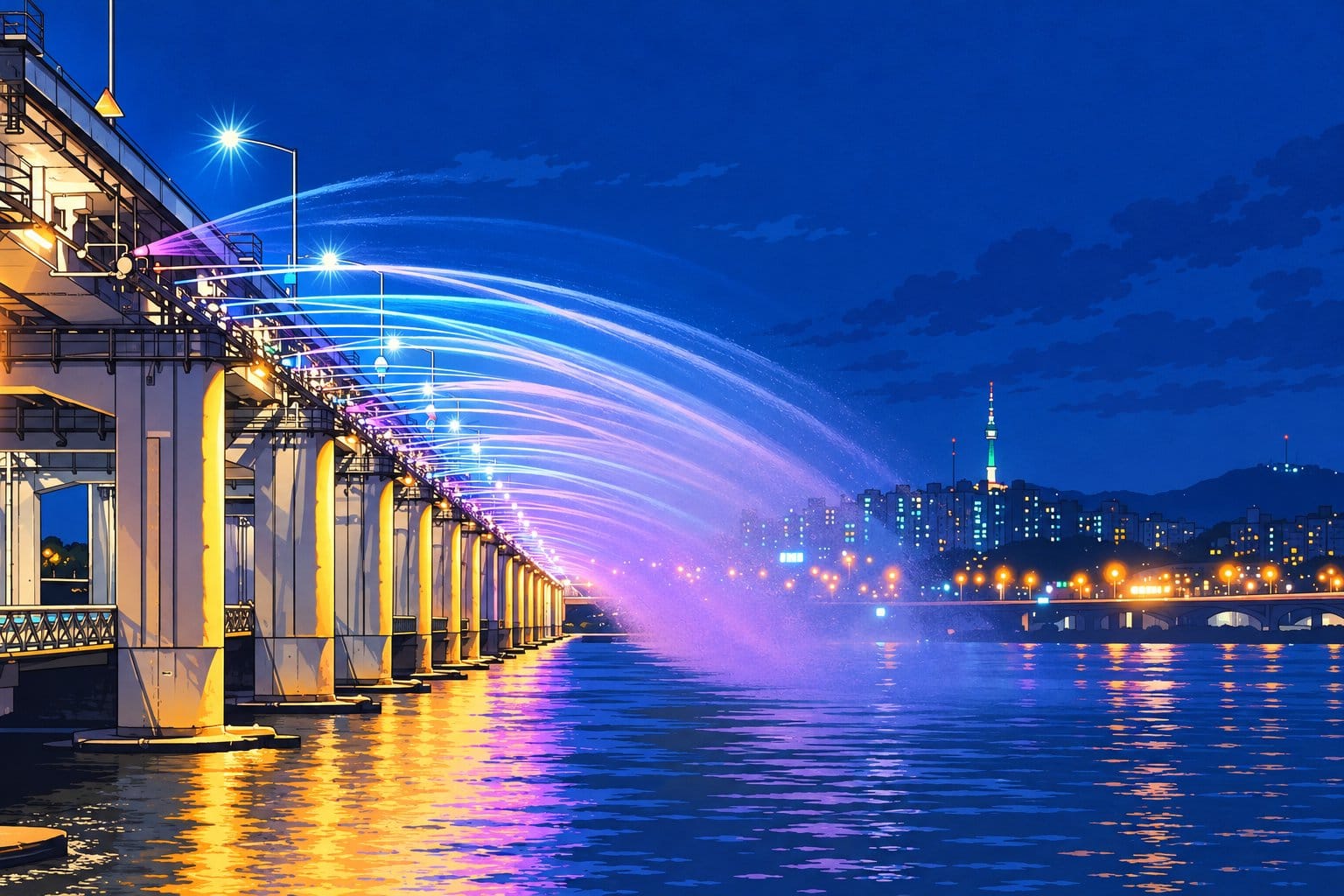 Han River (한강) Banpo riverside park