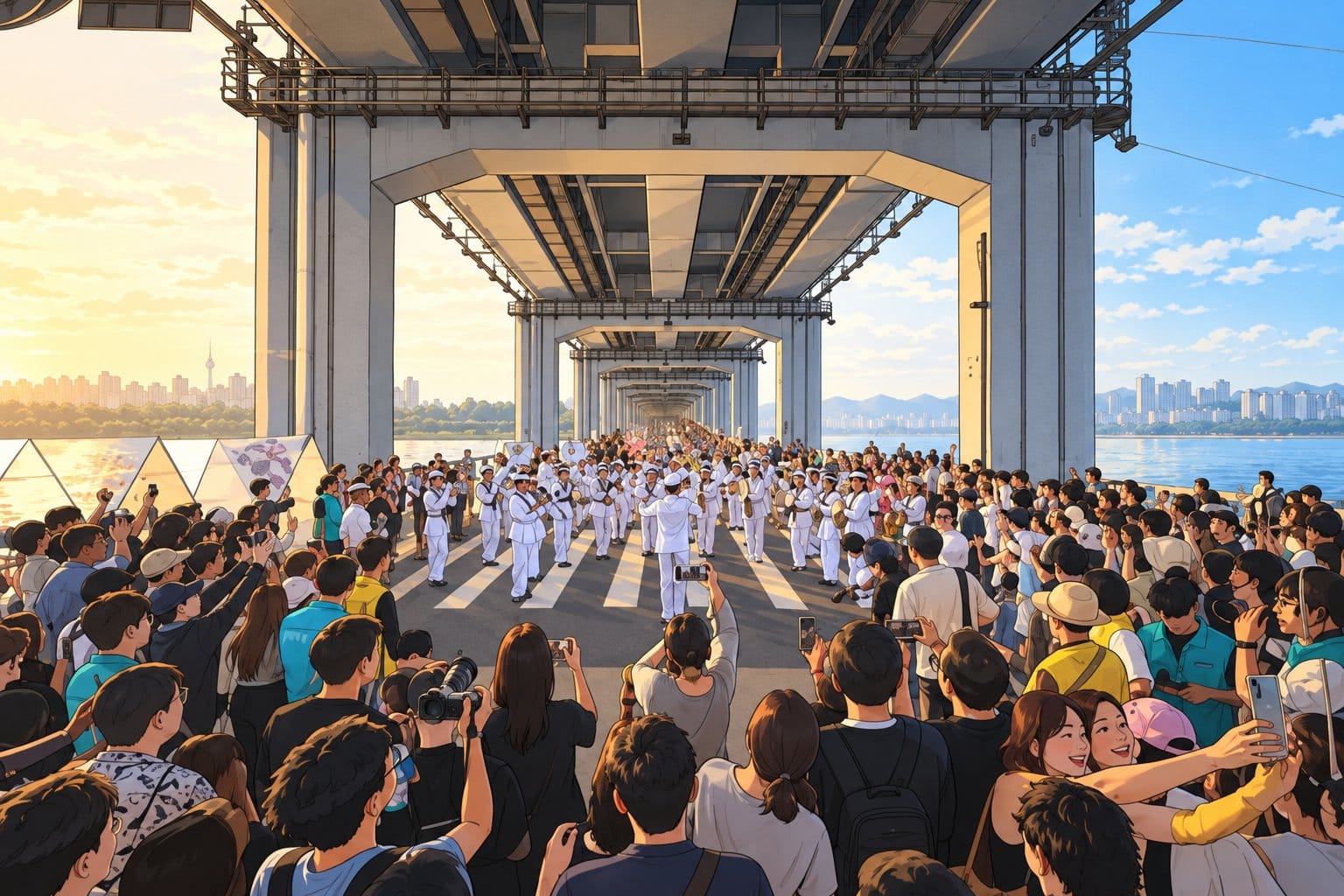 Car-Free Jamsugyo festival (차 없는 잠수교)