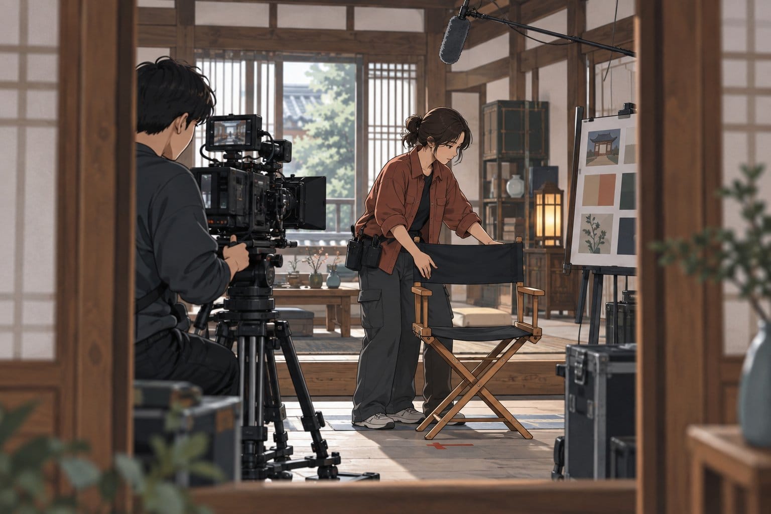 TVING original drama set