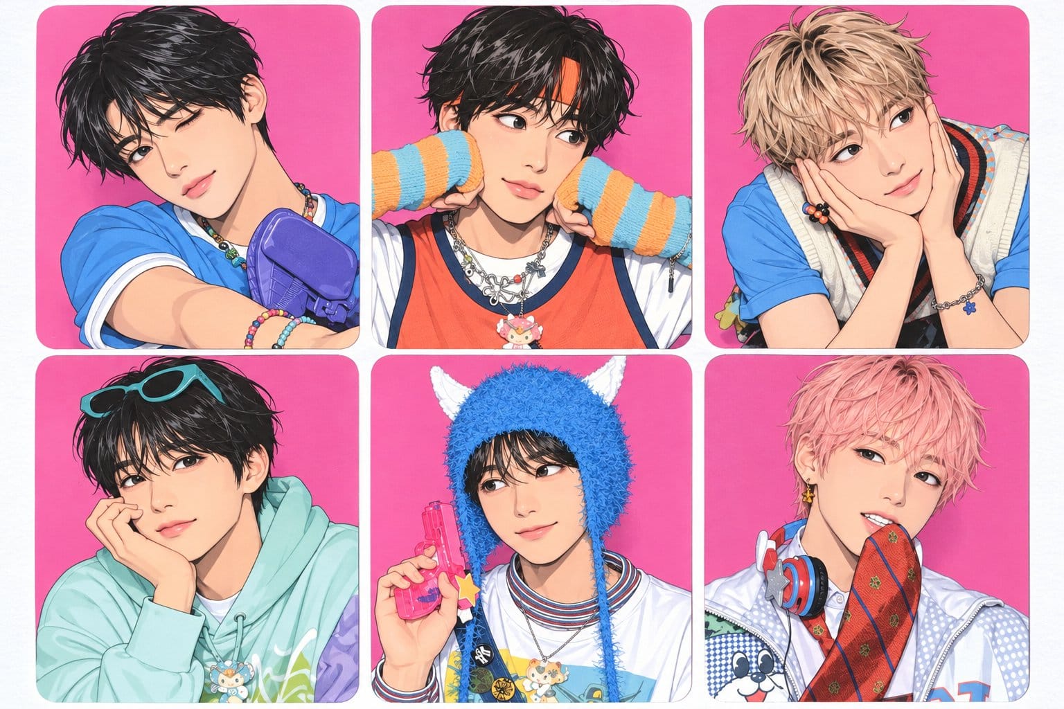 NCT WISH random photocard (6 versions)