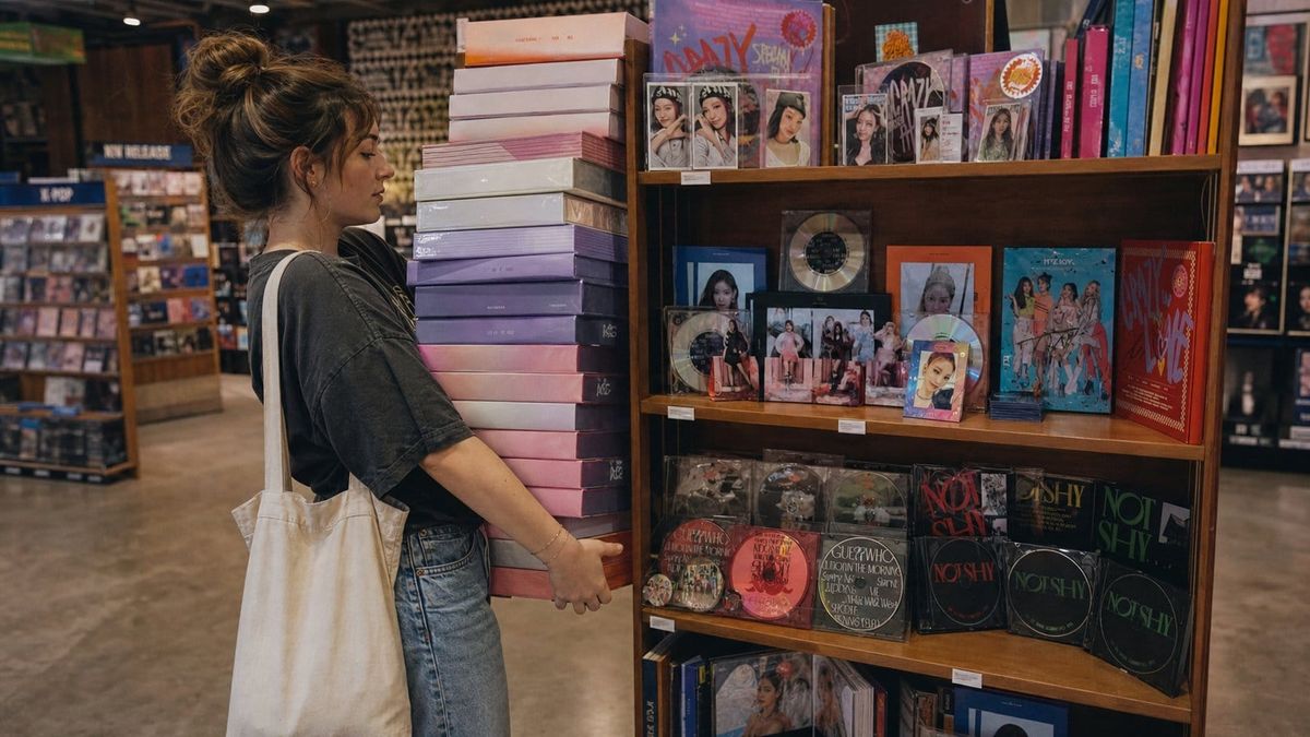 K-popアルバム輸出、2026年上期に過去最高2.57億ドル 米国が日本を抜く