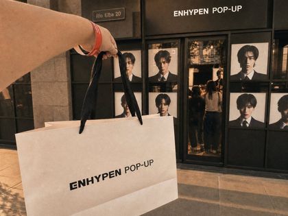 ENHYPEN's Mexico City pop-up just opened — no slot, no entry