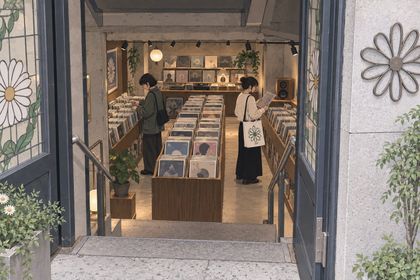 Mardi Mercredi's Seongsu flagship hides a record label