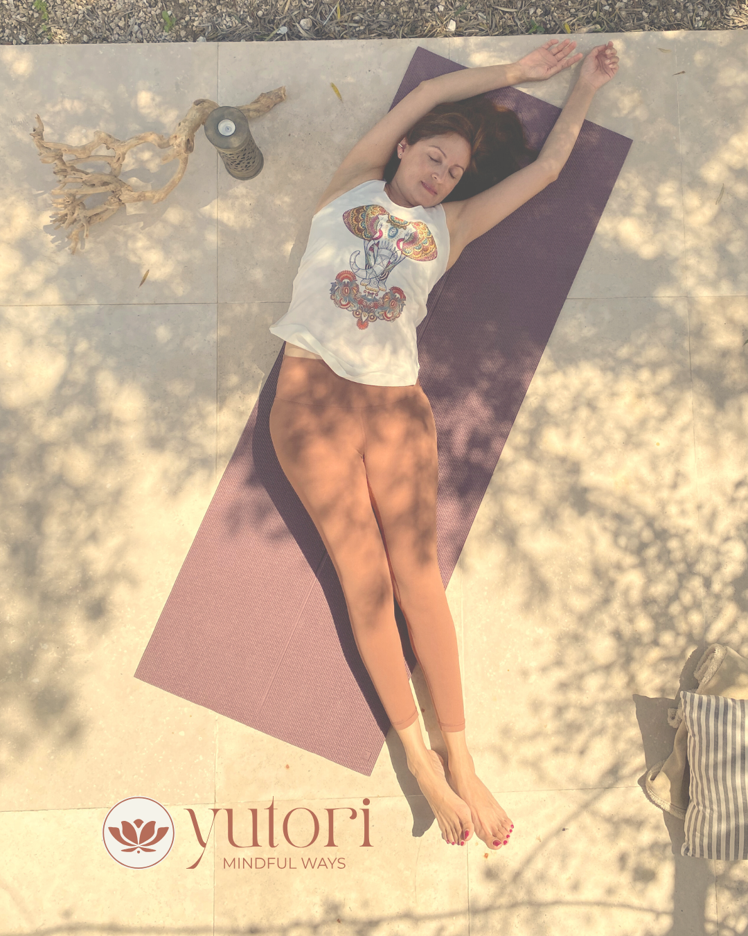 Bananasana (Postura de media luna), Yin Yoga