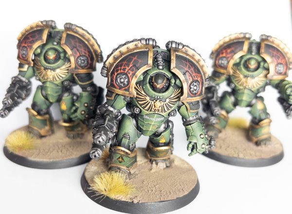 Painting Saturnine Terminators for Salamanders