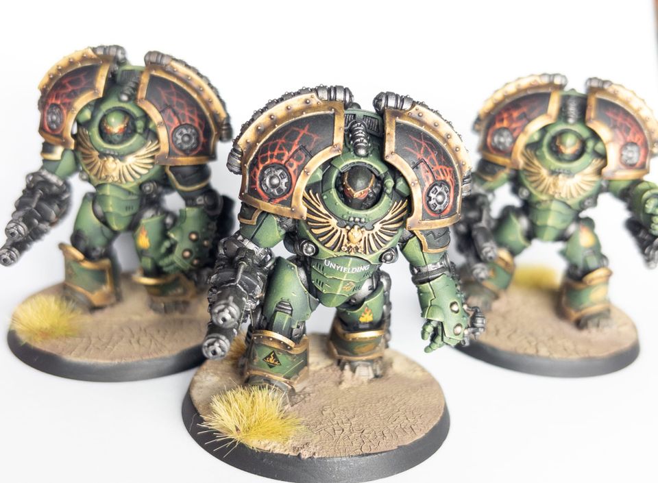 Painting Saturnine Terminators for Salamanders