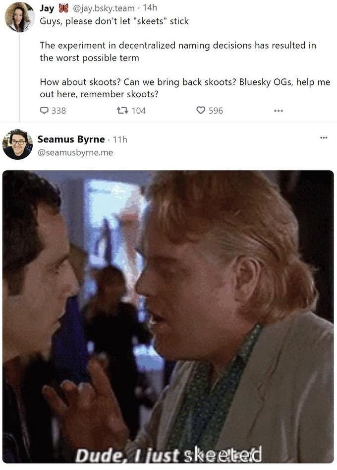 Skeet (Bluesky Slang) | Know Your Meme