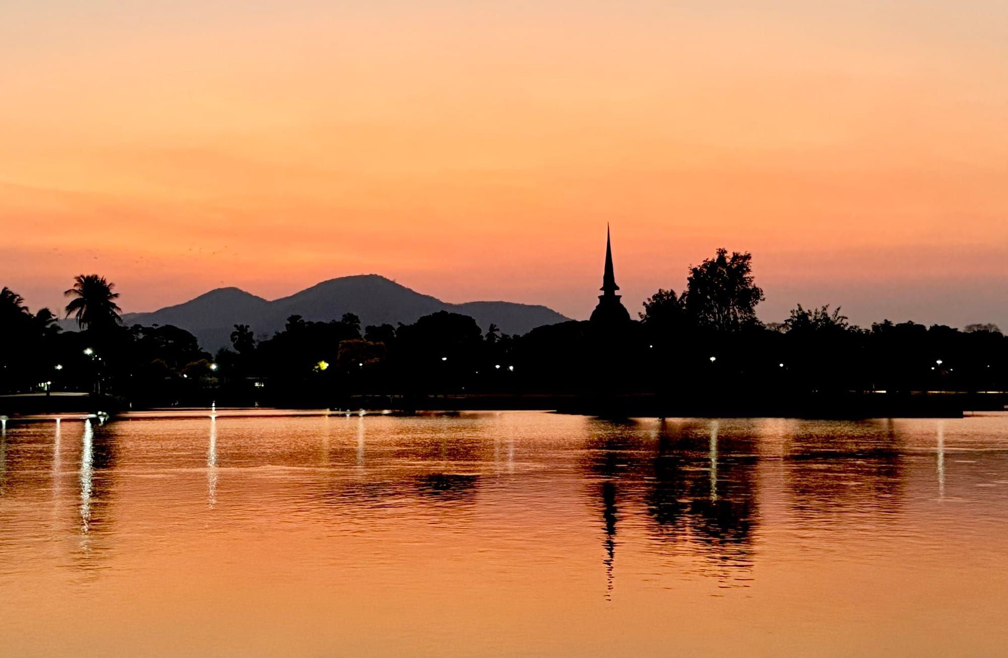 Temples, Noodles, and Red Earth in  Sukhothai and Si Satchanalai