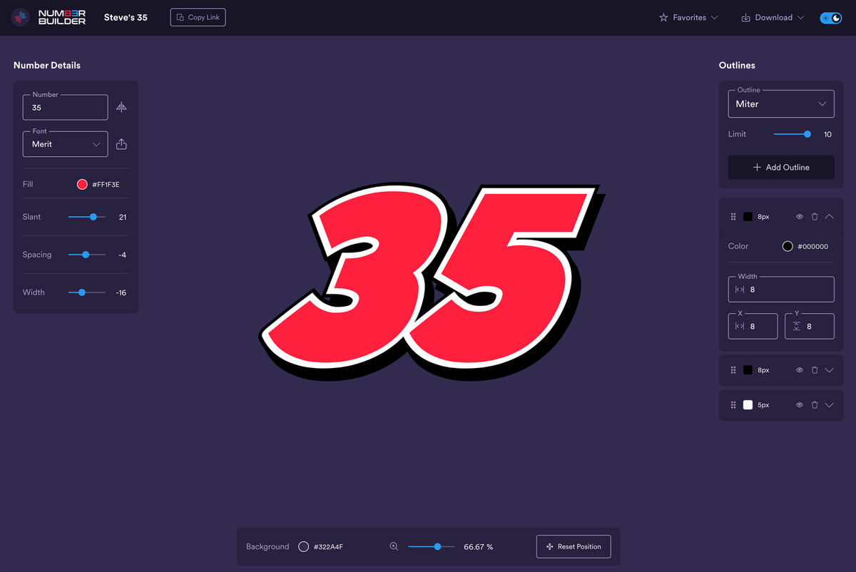 New Number Builder updates have arrived!