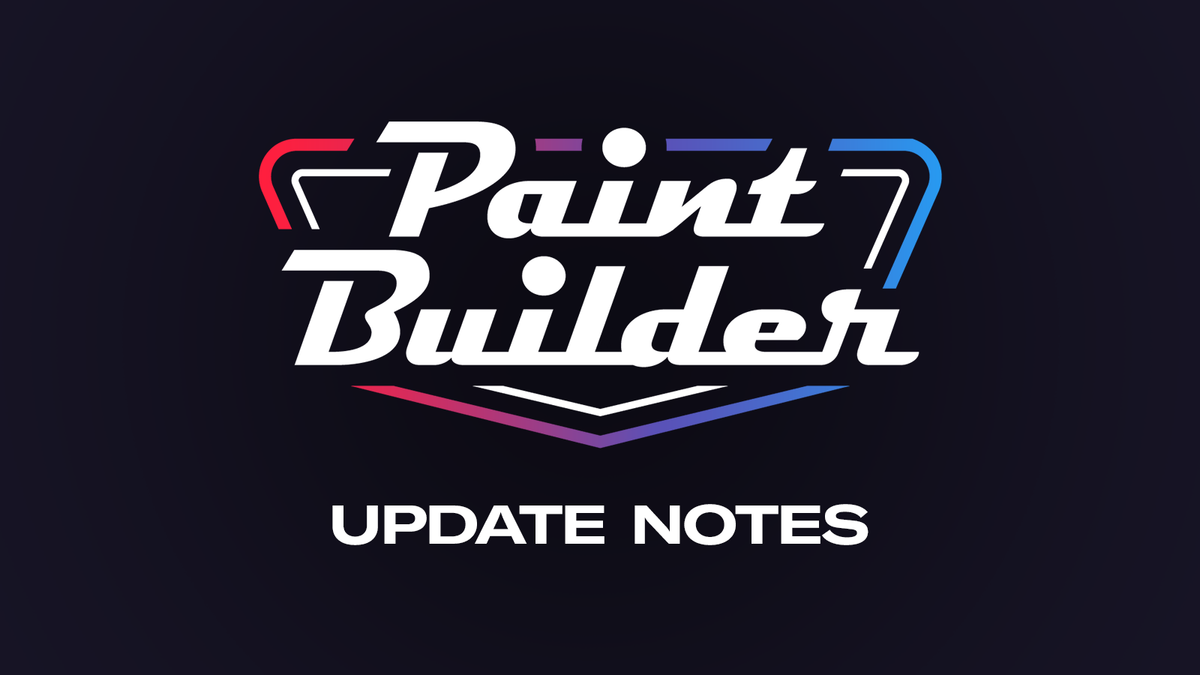 Paint Builder Update Notes: December 8, 2025