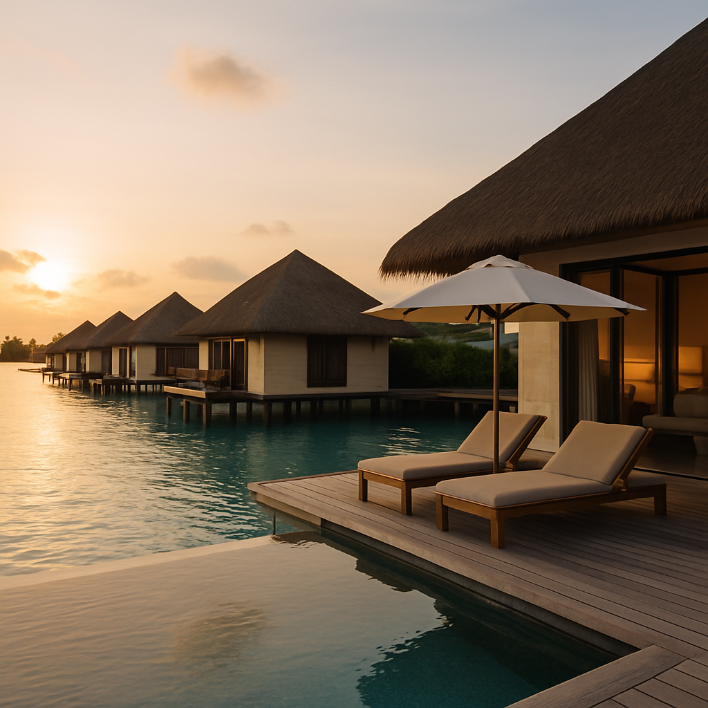 Exploring the Opulent Private Jet Routes from Dubai to Maldives