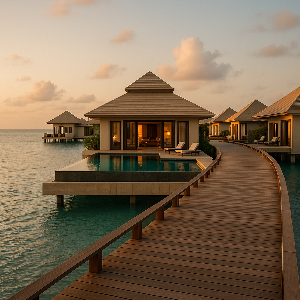 Exploring the Best Private Jet Routes from Dubai to Maldives