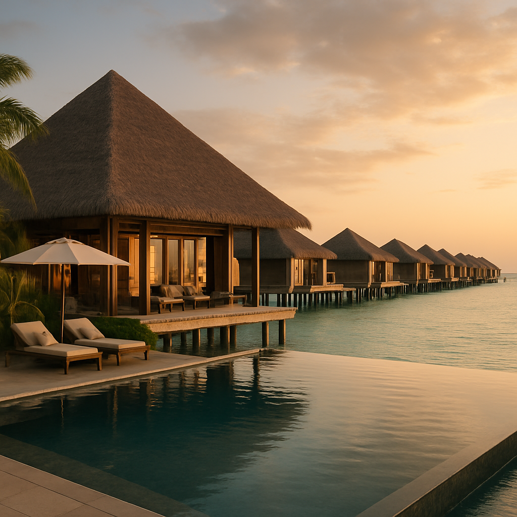Opulent Escapes: Private Jet Routes Dubai to Maldives
