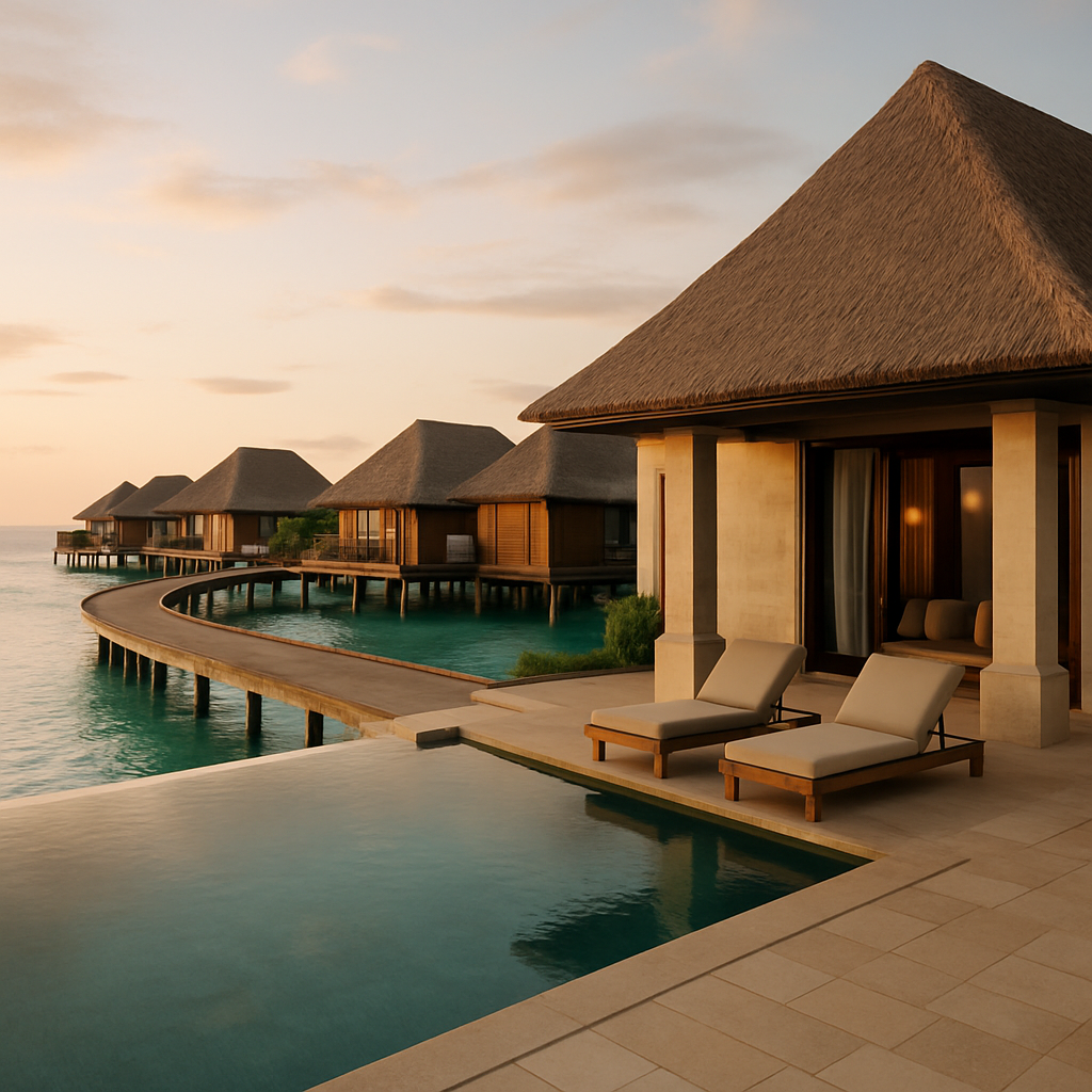 Luxurious Escapes: Private Jet Routes from Dubai to the Maldives