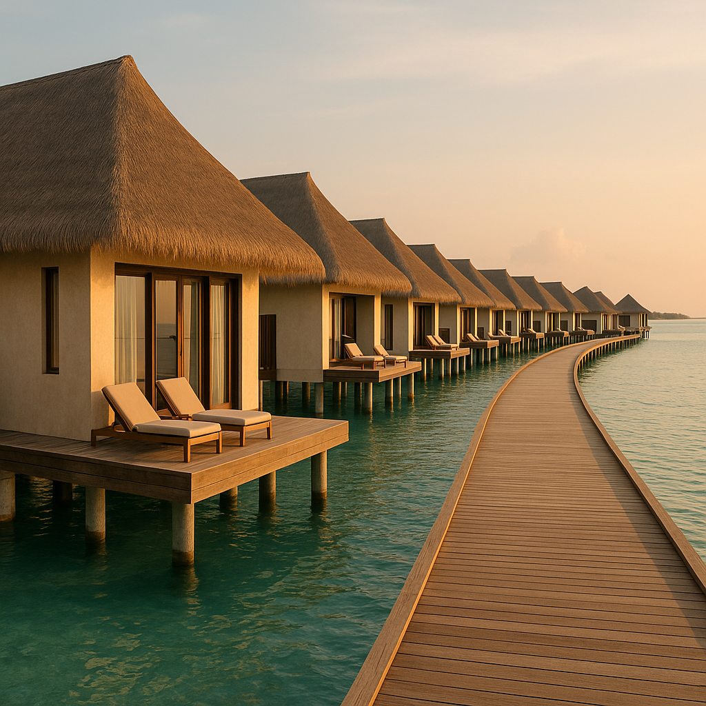 Experience Luxurious Journeys: Private Jet Routes from Dubai to the Maldives