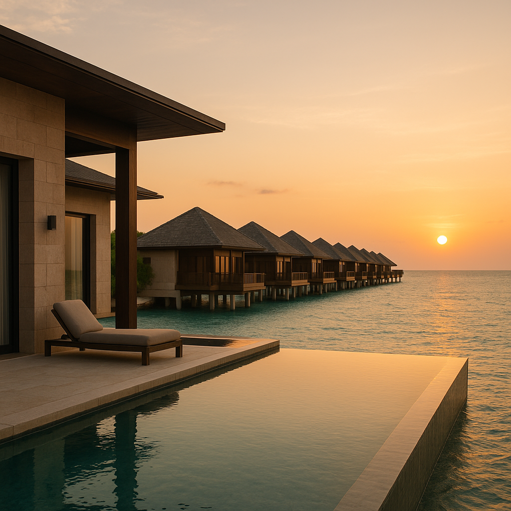 Unveiling the Best Private Jet Routes from Dubai to the Maldives