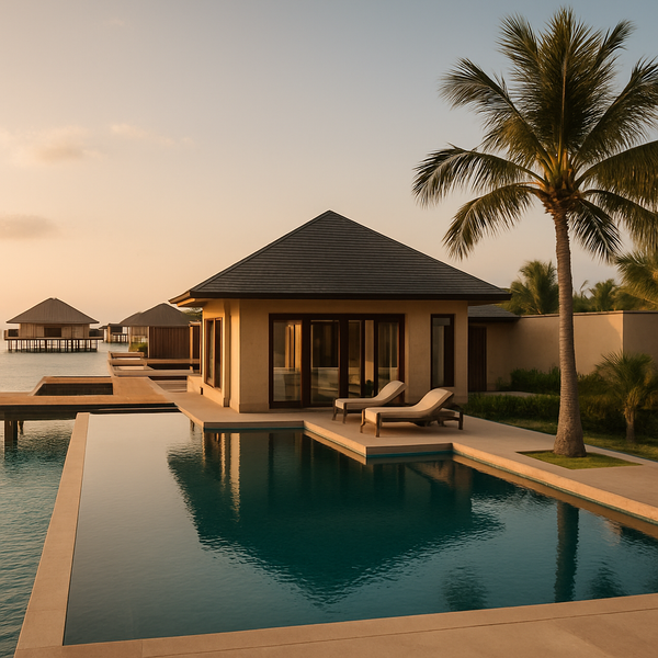Unveiling the Luxe: Private Jet Routes from Dubai to Maldives