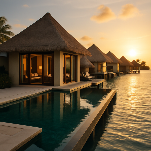 Unveiling Opulence: Private Jet Routes from Dubai to the Maldives