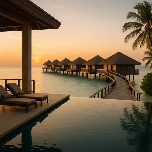 Unveiling Luxe: Private Jet Routes from Dubai to the Maldives
