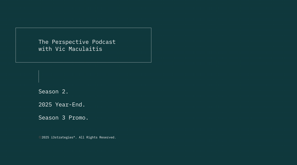 🎧 Season 2, The Perspective Podcast (45 Total Episodes!)