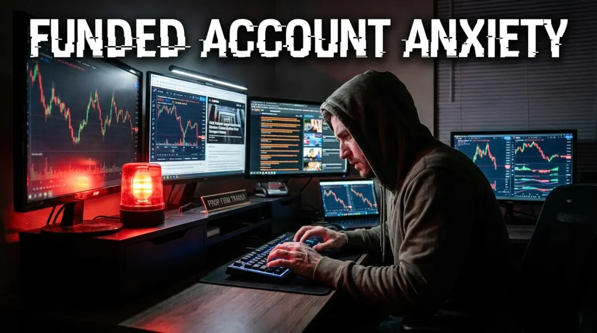 You Just Got Funded — Why You're Suddenly Trading Scared (And How to Fix It)