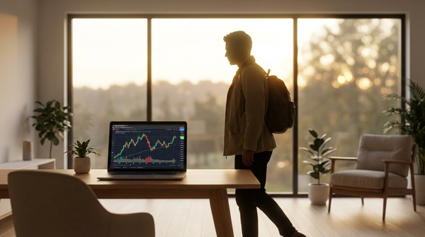 Close the Laptop: Why "Set and Forget" Trading Beats Active Screen Watching