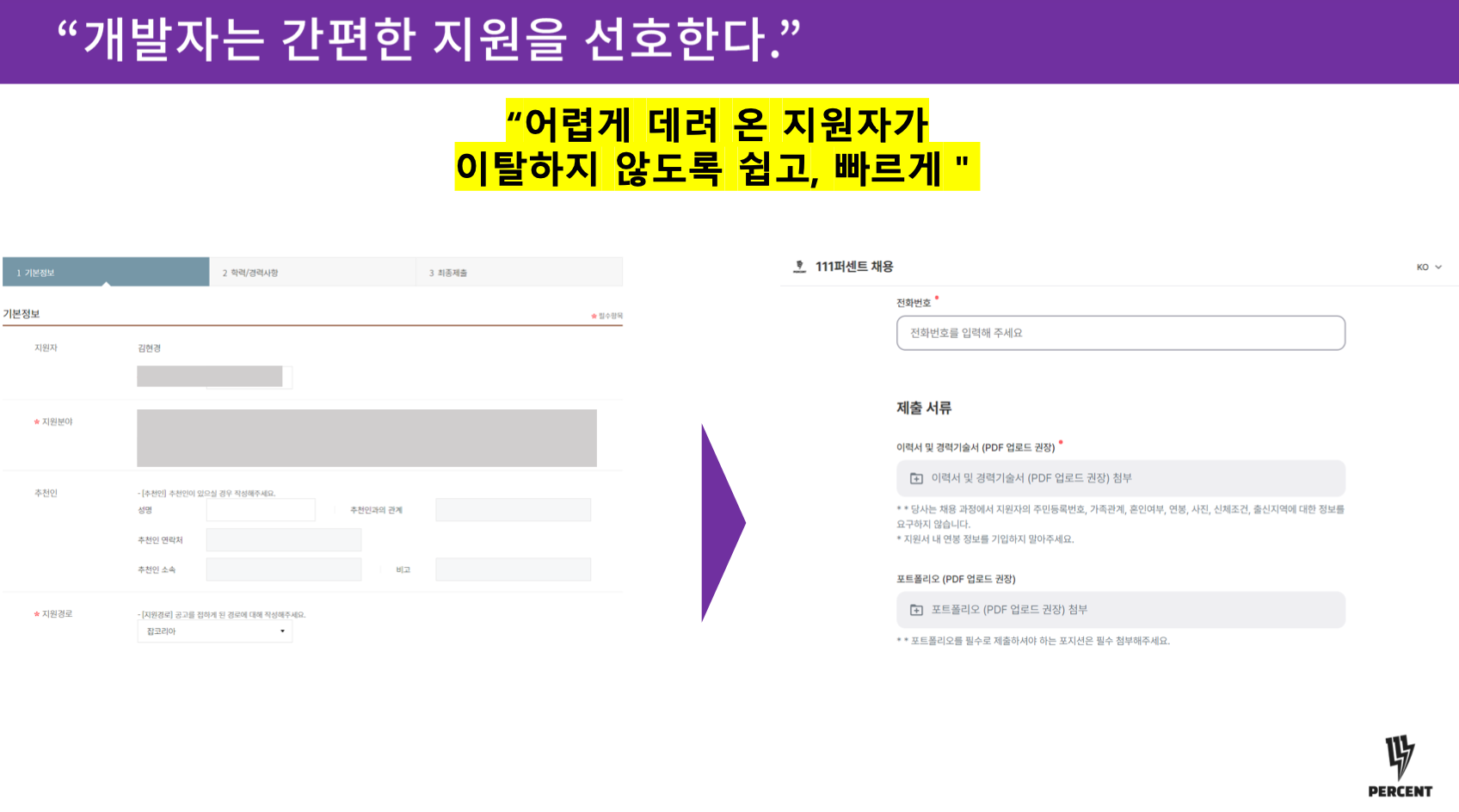 개발자, 지원, 채용브랜딩, 채용, 채용 경험