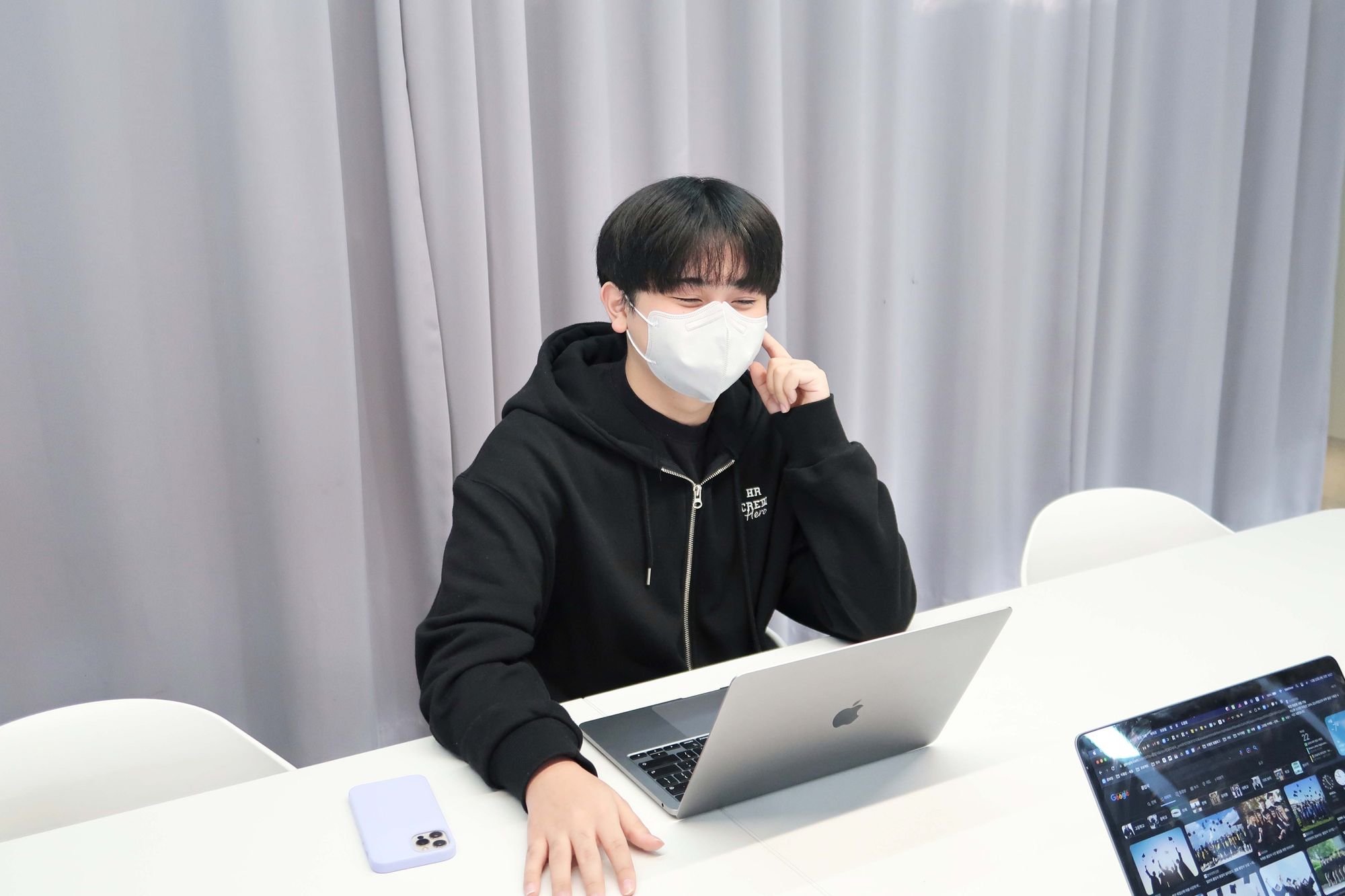 두들인 인터뷰를 마무리하는 은결님