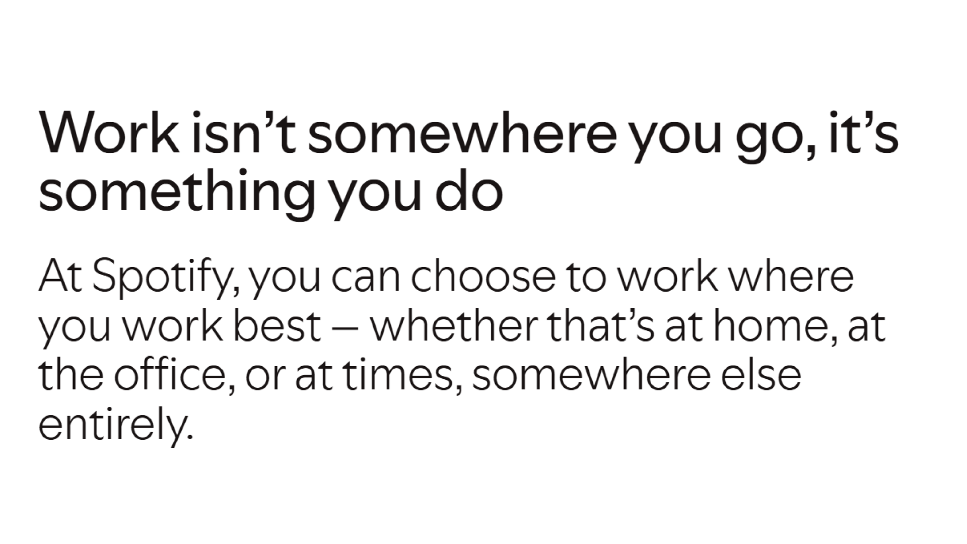 성공적인 원격근무 가이드 - Spotify 사례