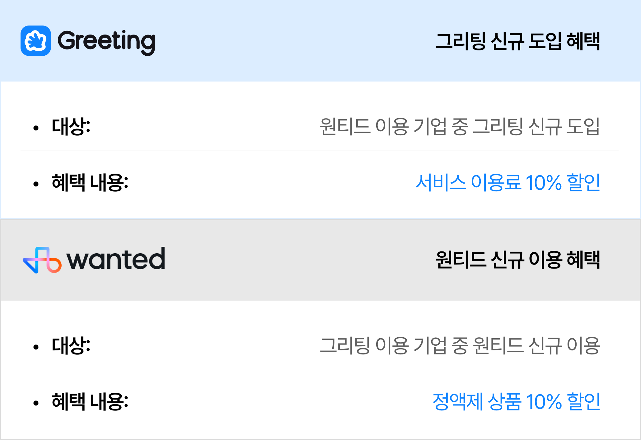 그리팅, 원티드, 그리팅 연동, ATS 연동, 그리팅 원티드 연동