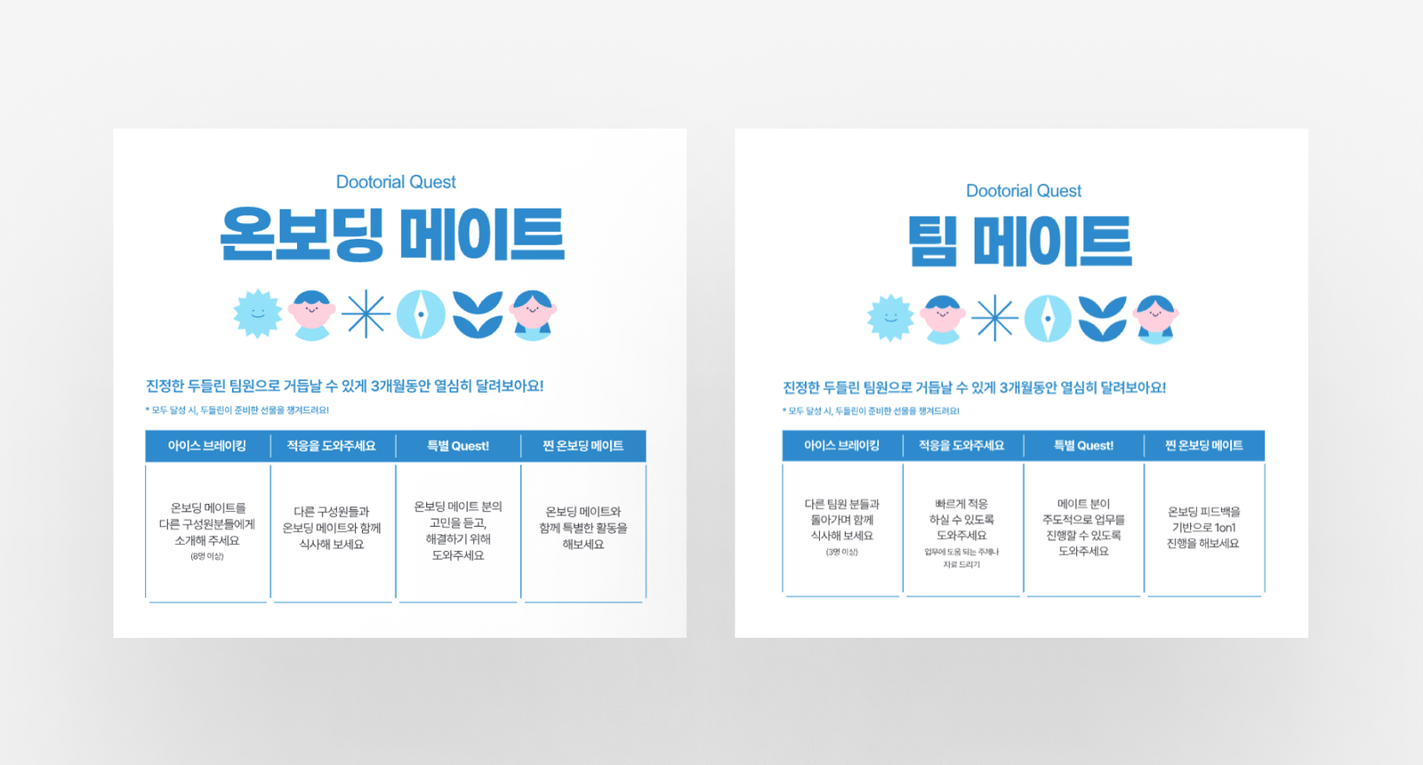 온보딩 프로그램, 온보딩 메이트, 팀 메이트