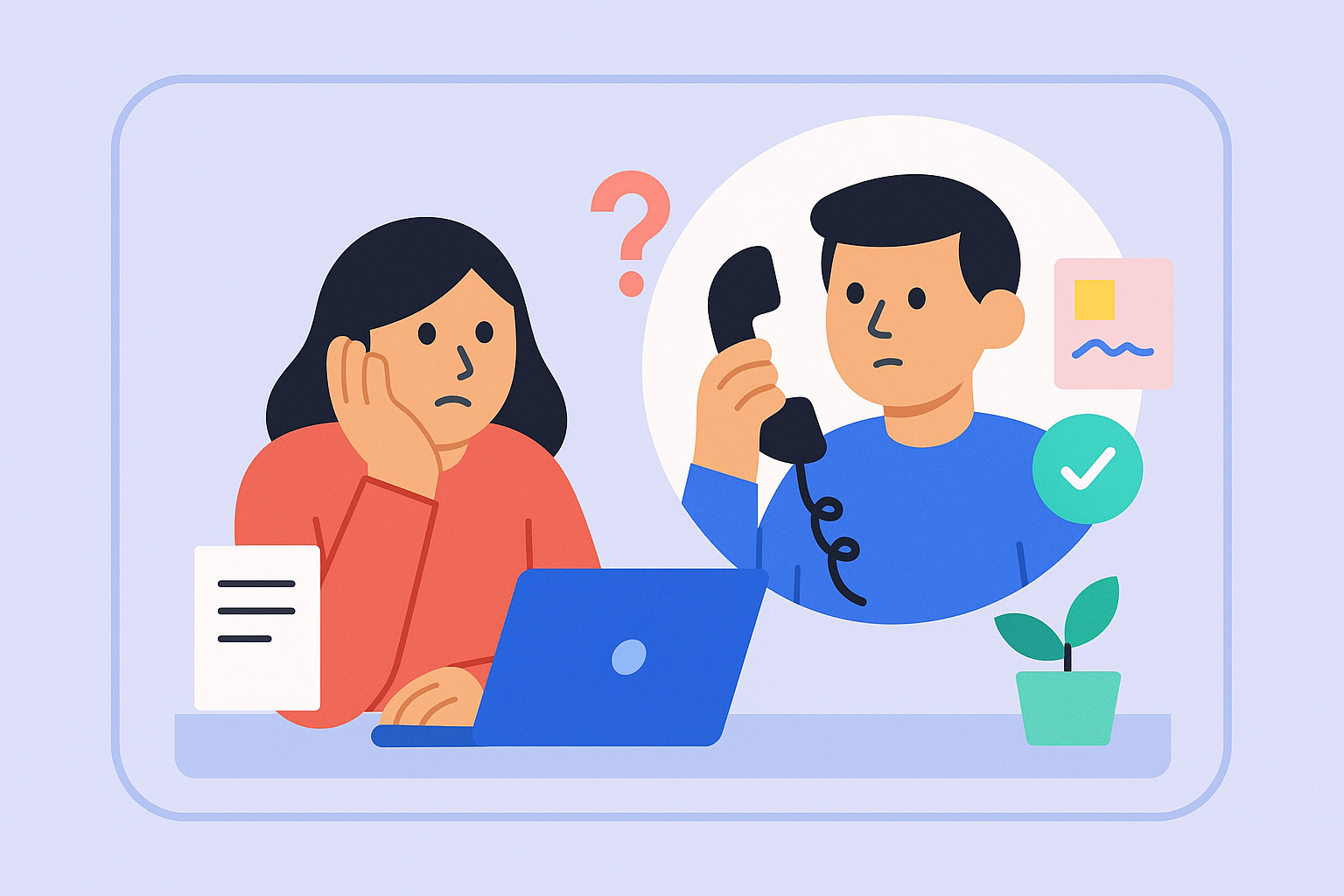 레퍼런스 체크 현 직장 조회 위험성과 후보자 불이익 우려를 표현한 채용 이미지