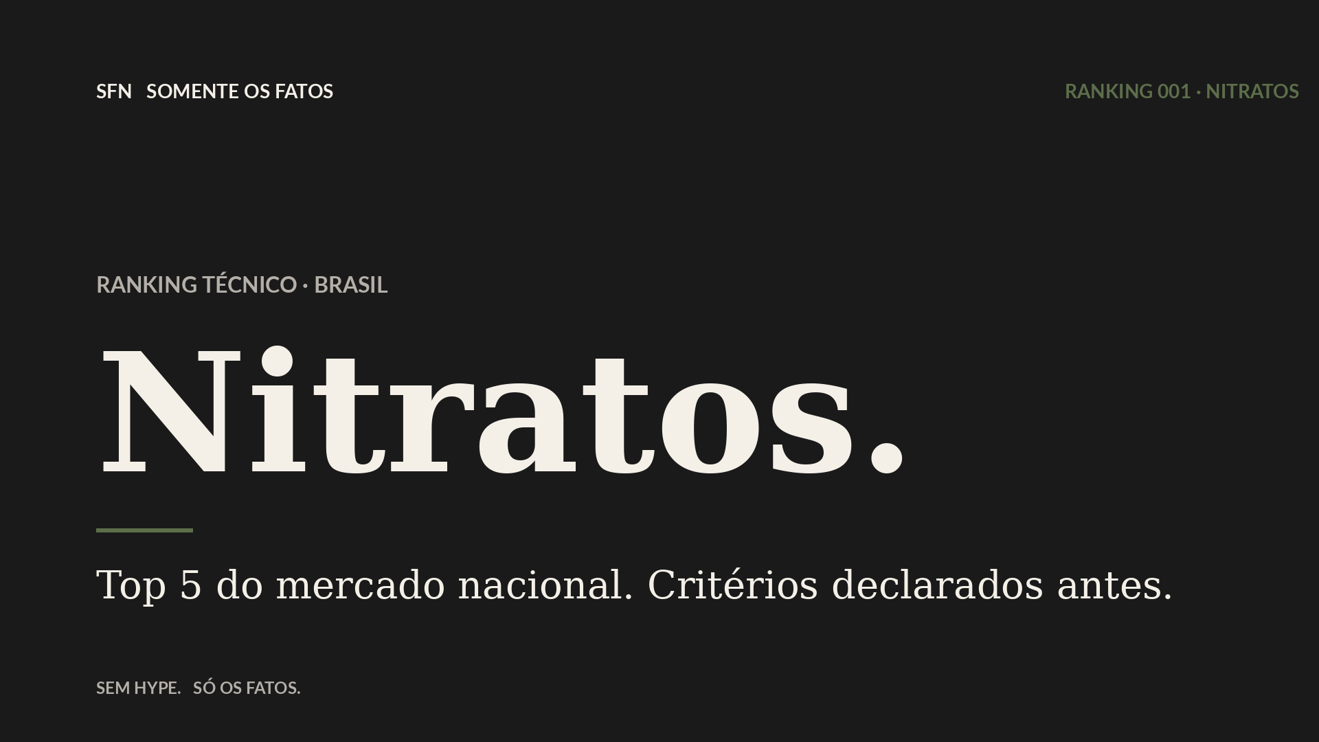 Top 5 nitratos de beterraba do mercado nacional (ranking técnico)