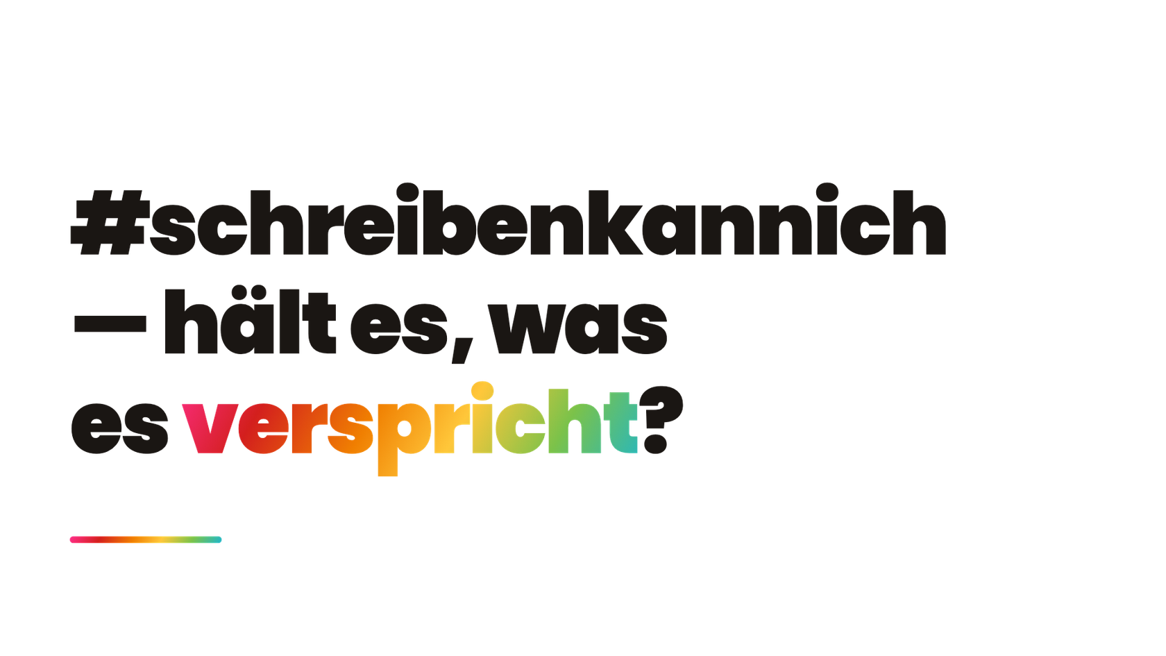 Buch Review: #schreibenkannich